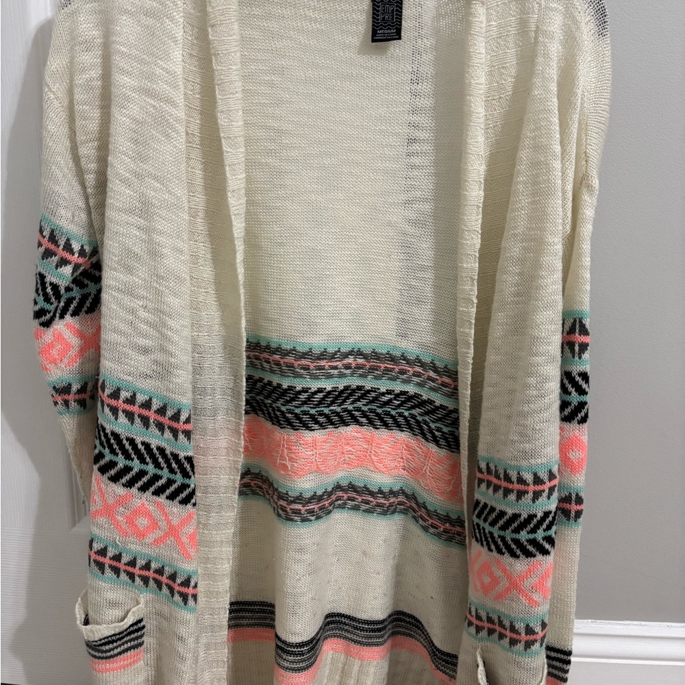 Tribal Patterned Cardigan